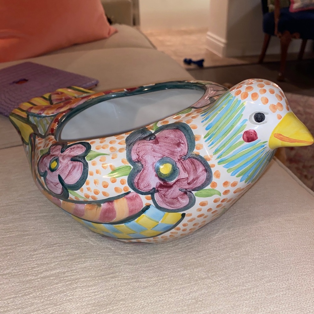 Mackenzie Childs Planter Pot
